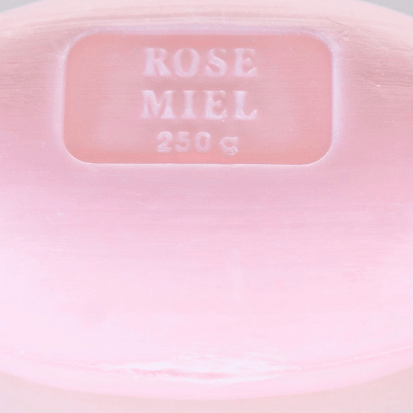 250g Oval Marseille Soap - Rose & Honey