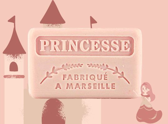 125g French Market Soap - Princess