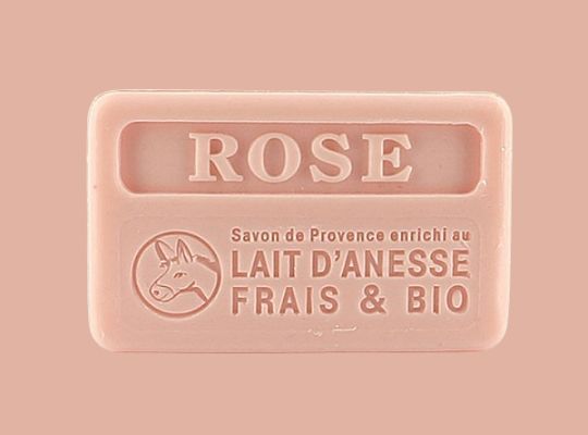 100g Organic Donkey Milk Soap - Rose