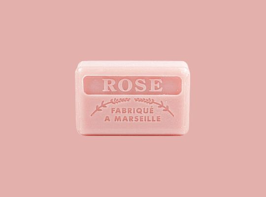 60g French Guest Soap - Rose