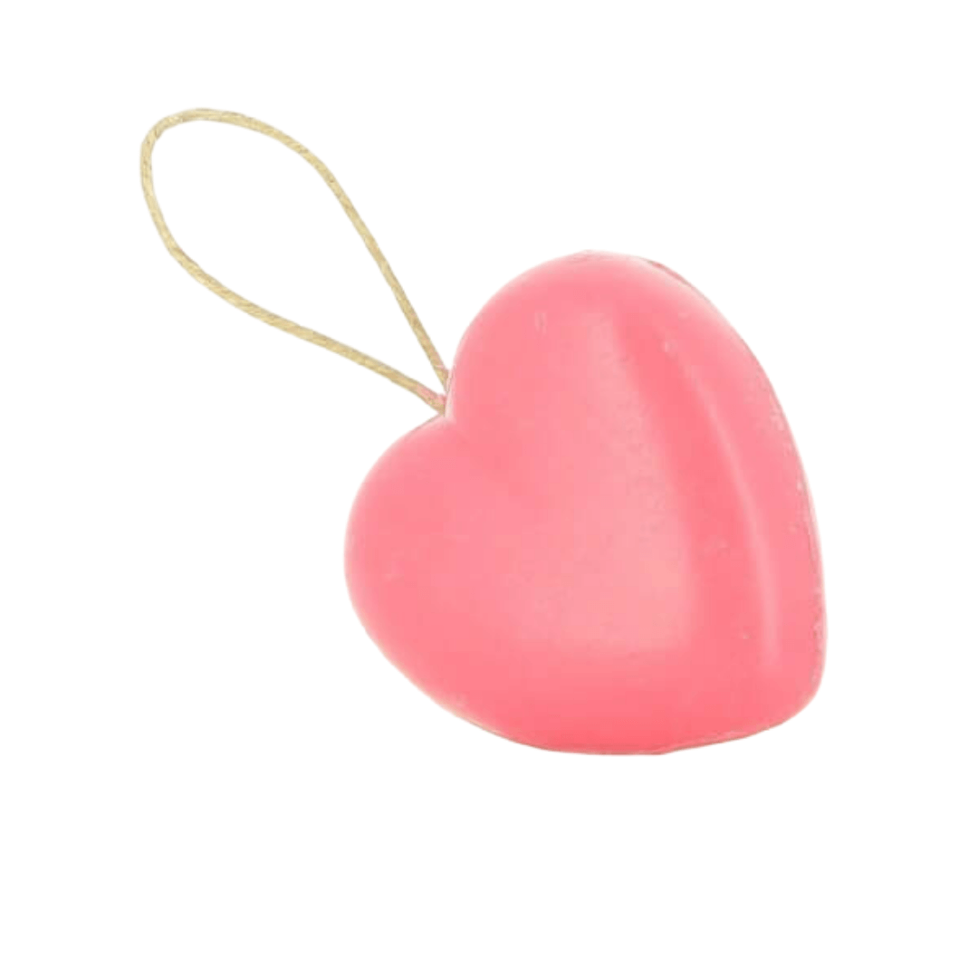 95g Large Heart Soap on a Rope - I Love You