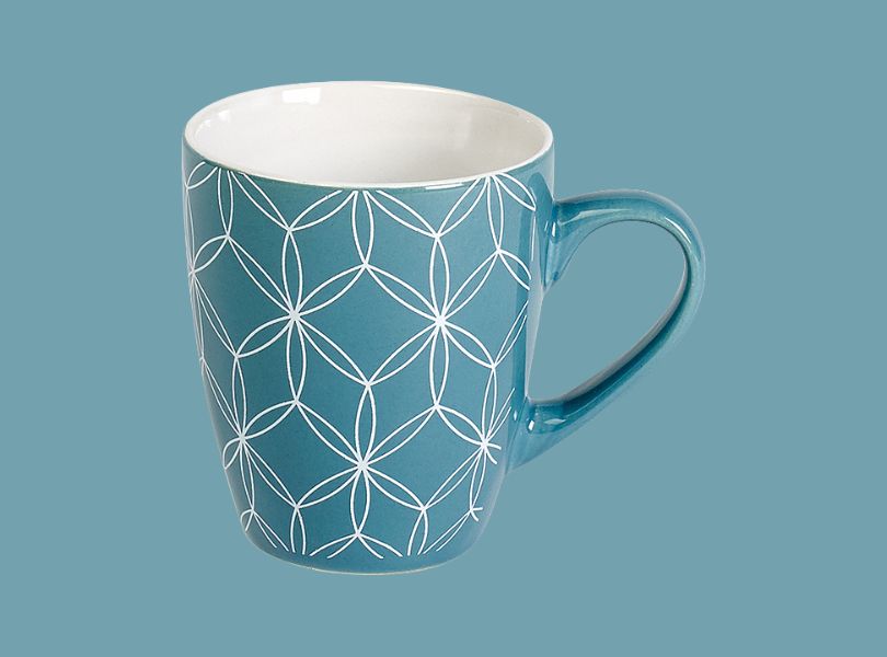 Ceramic Coffee Cup – Blue