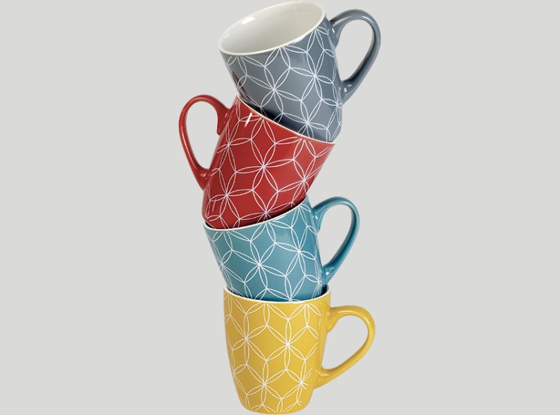 Ceramic Coffee Cup – Grey
