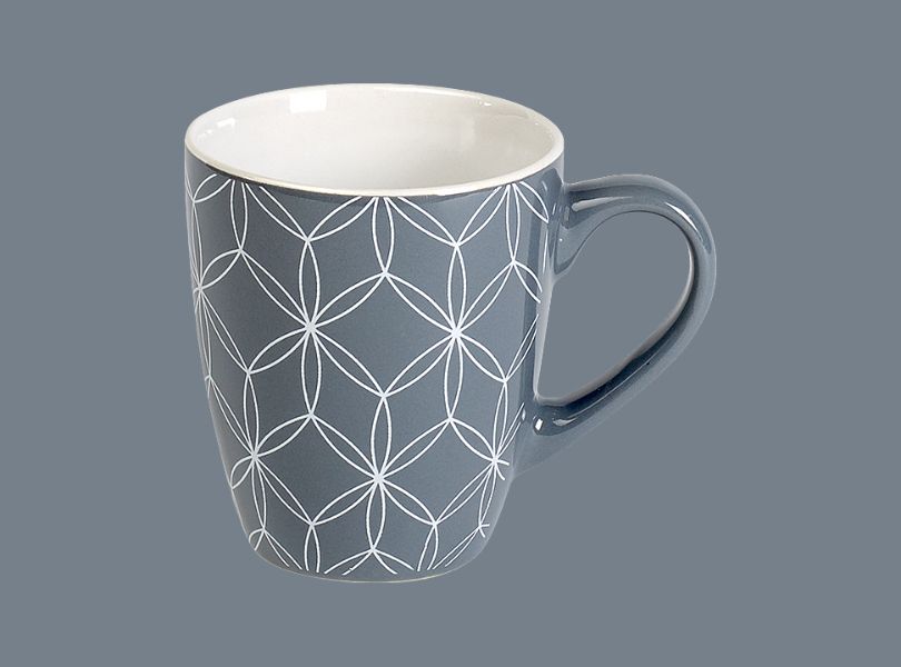 Ceramic Coffee Cup – Grey