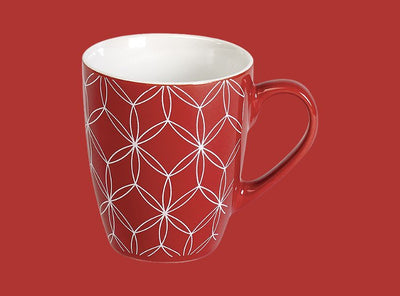 Ceramic Coffee Cup – Red