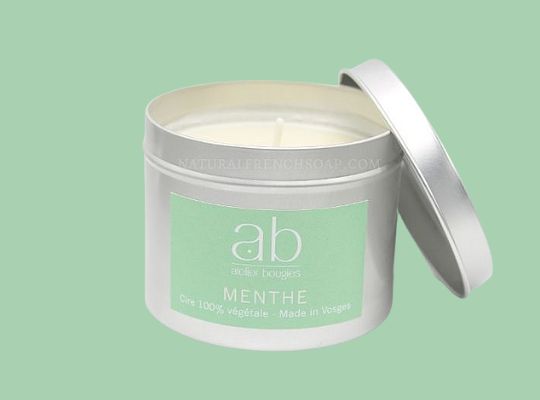 Mint Natural Candle In A Tin