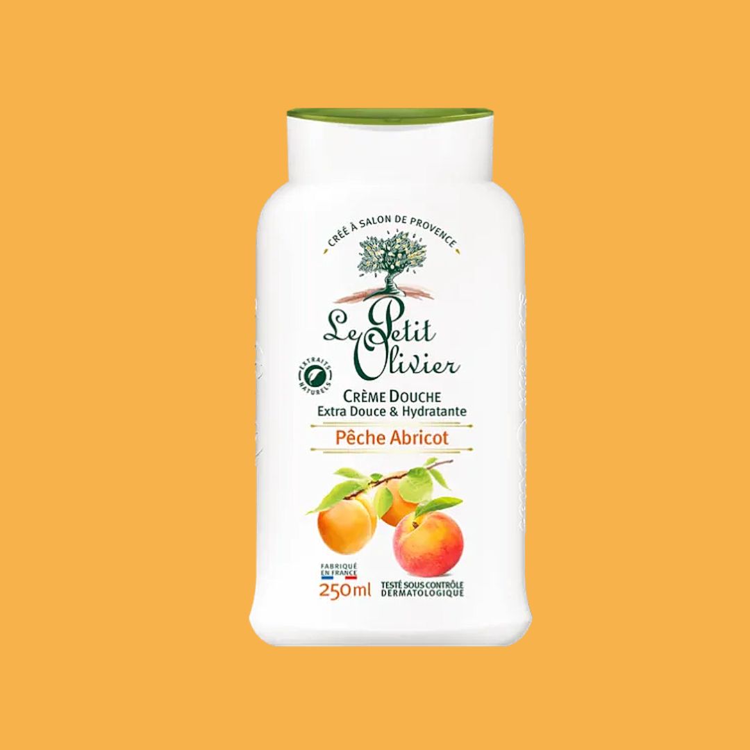 Le Petit Olivier Extra Soft Shower Cream - Peche Abricot