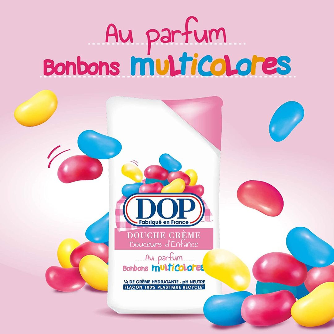 DOP Douche Creme Bonbons Multicolores 250ml