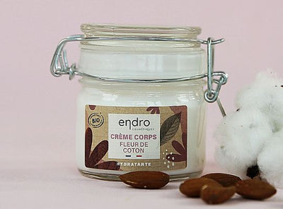 Endro Organic Moisturising Body Cream - Cotton Flower
