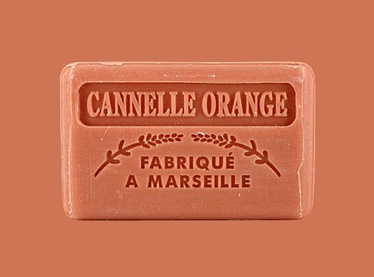 125g French Market Soap - Cinnamon Orange