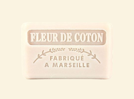 125g French Market Soap - Cotton Flower