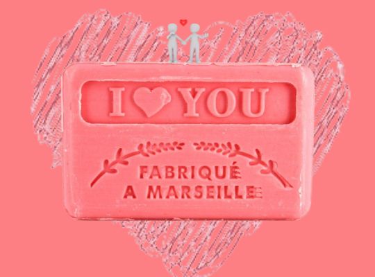 125g French Market Soap - I Love You