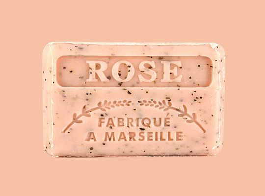 125g French Market Soap - Crushed Rose