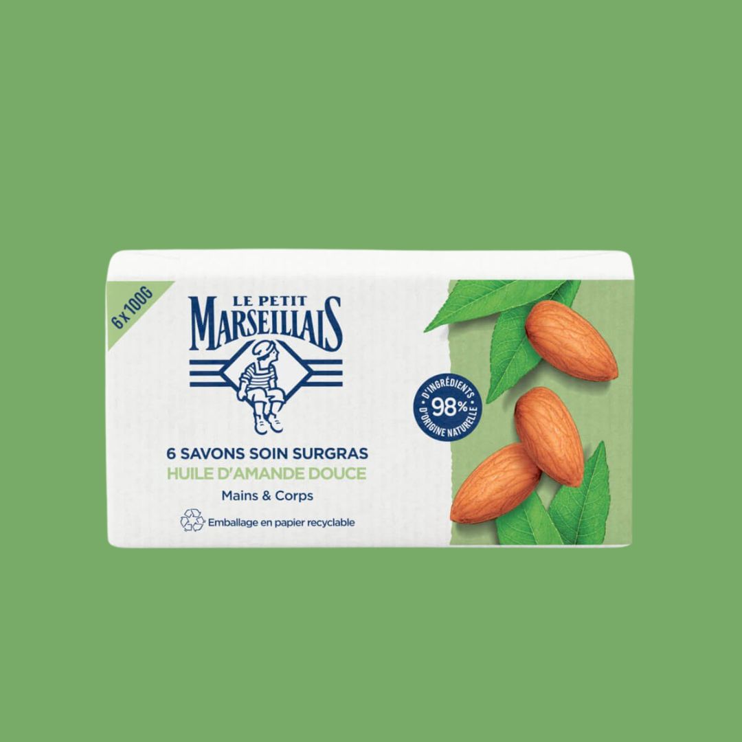 Le Petit Marseillais Sweet Almond Soap: 2 x 100g Bars