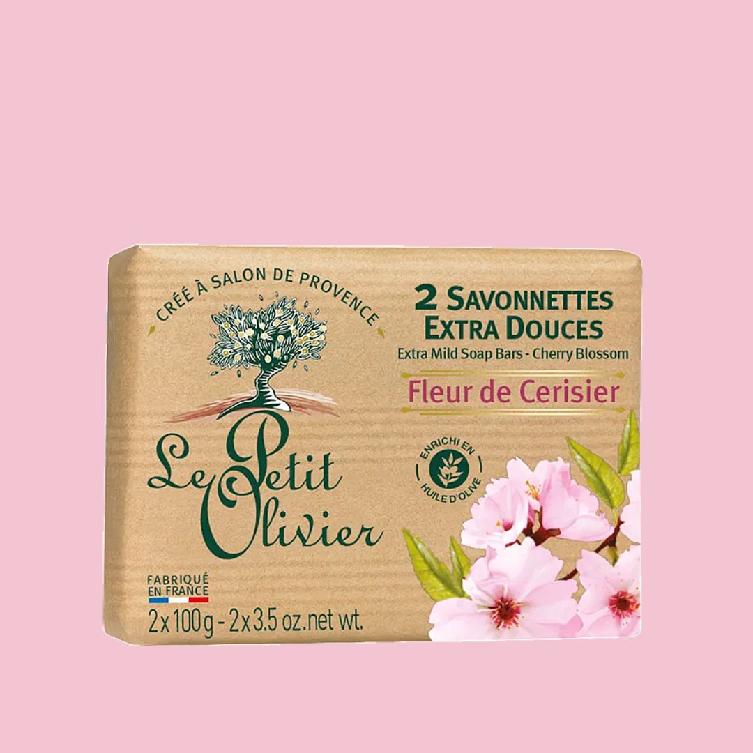 Le Petit Olivier Soap Bars - Cherry Blossom