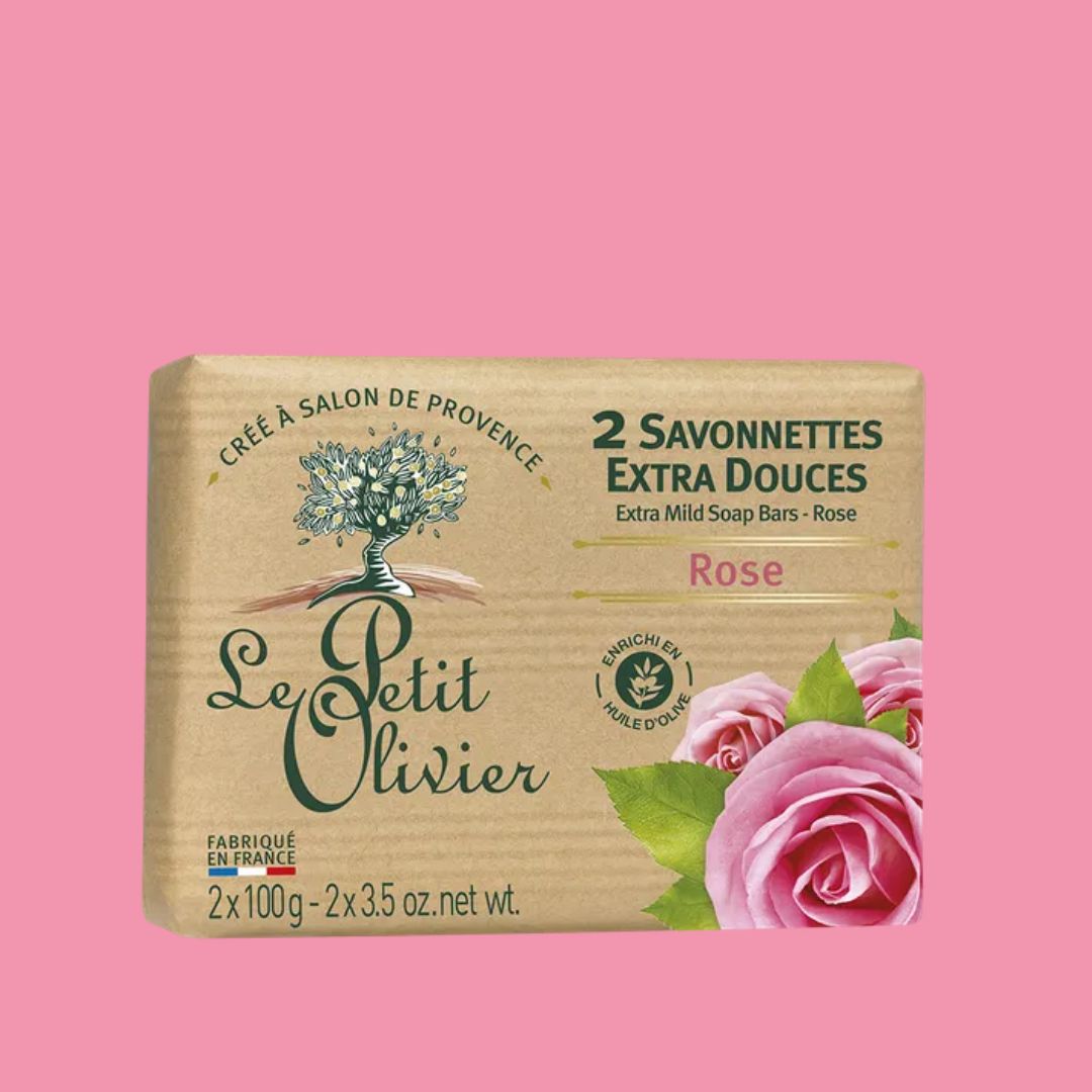 Le Petit Olivier Soap Bars - Rose