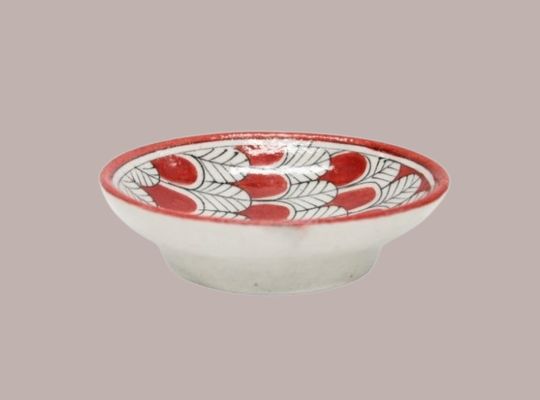 Ceramic Soap Dish - Rouge