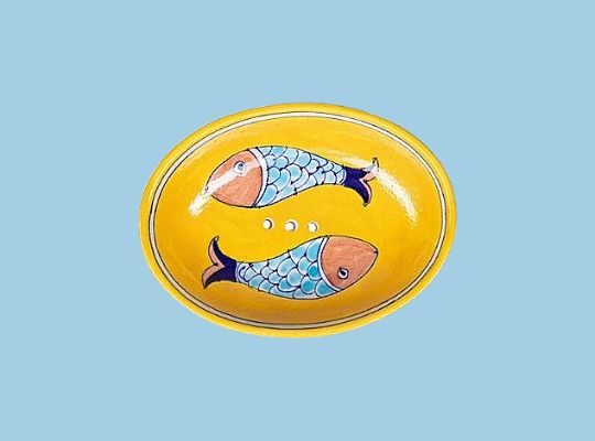 Ceramic Soap Dish - Sardines