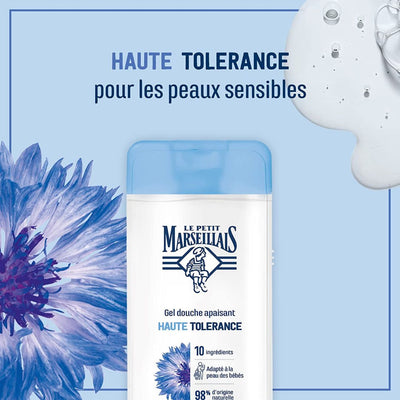 Le Petit Marseillais Shower Gel - High Tolerance - Corn Flower 400ml