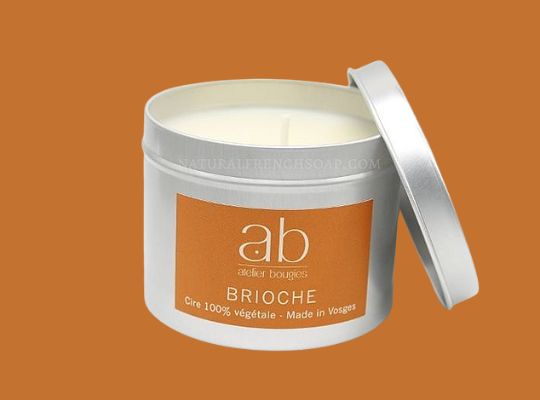 Brioche Natural Candle In A Tin