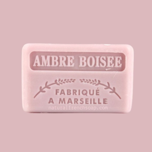 Woody Amber French Soap - Ambre Boisee Savonnette Marseillaise