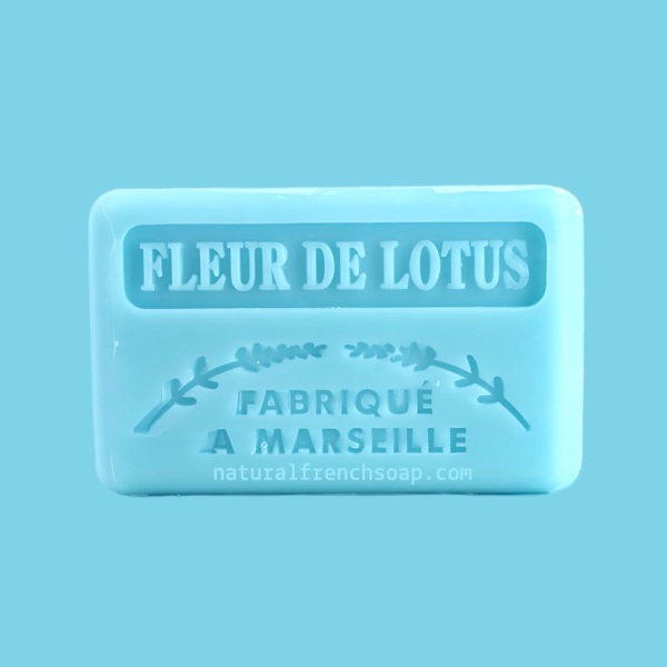 Lotus Blossom French Soap - Savonnette Marseillaise