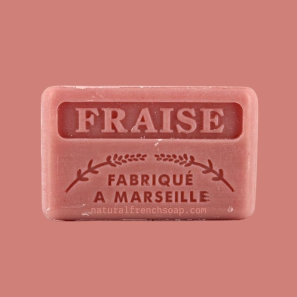 Strawberry French Soap - Fraise Savonnette Marseillaise