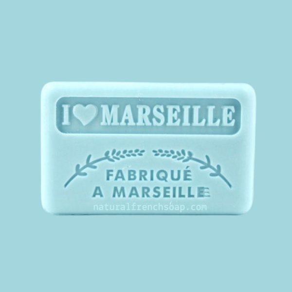 I Love Marseille French Soap - Savonnette Marseillaise