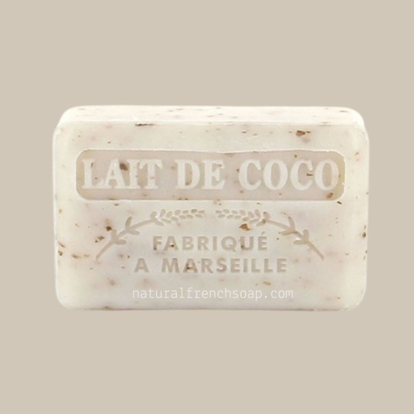 Coconut Milk French Soap - Lait de Coco Savonnette Marseillaise