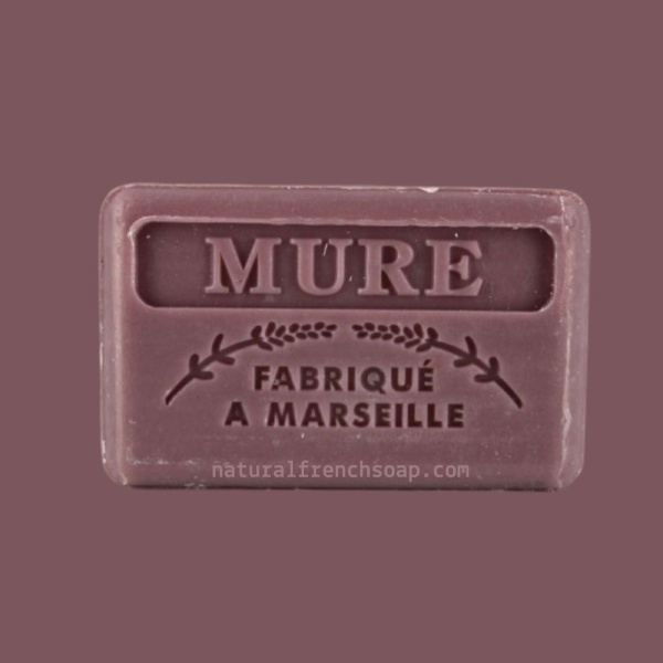 Blackberry French Soap - Mure Savonnette Marseillaise