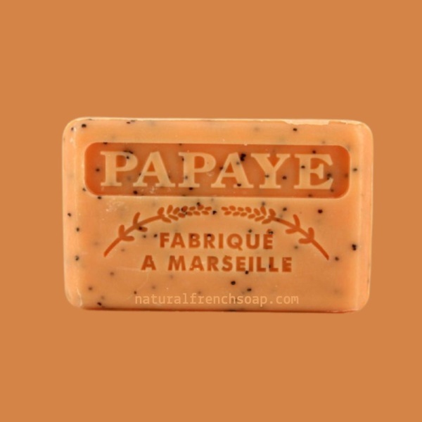 Papaya French Soap - Papaye Savonnette Marseillaise