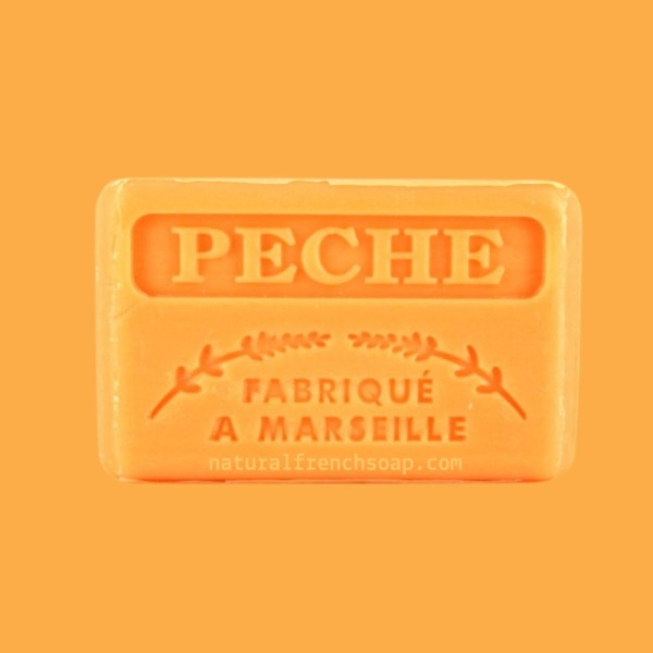 Peach French Soap - Peche Savonnette Marseillaise