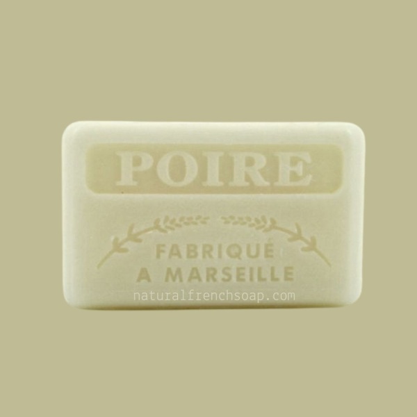 Pear French Soap - Poire Savonnette Marseillaise