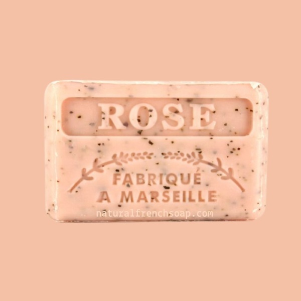 Rose French Soap - Rose Savonnette Marseillaise