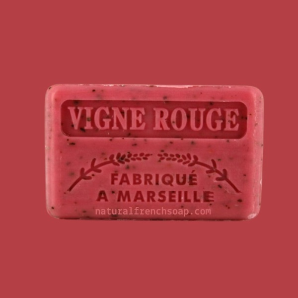 Red Vine French Soap - Vigne Rouge Savonnette Marseillaise