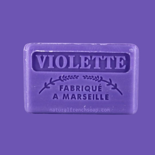 Violet French Soap - Violette Savonnette Marseillaise