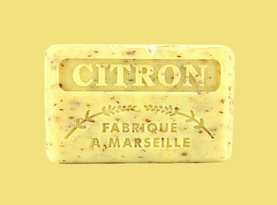 Crushed Lemon French Soap - Citron Broye Savon de Marseille