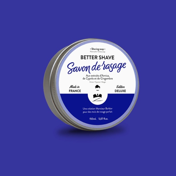 Monsieur Barbier Shaving Soap Blue Edition