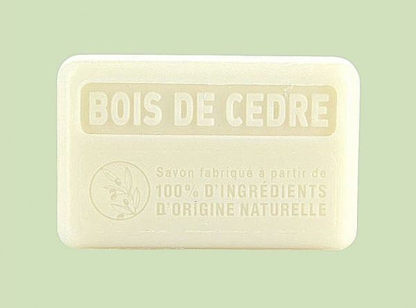 Natural French Soap - Cedar Wood 125g