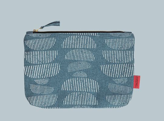 Organic Makeup Bag - Boats