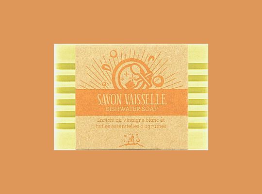 Natural Washing Up Soap Bar - White Vinegar 120g