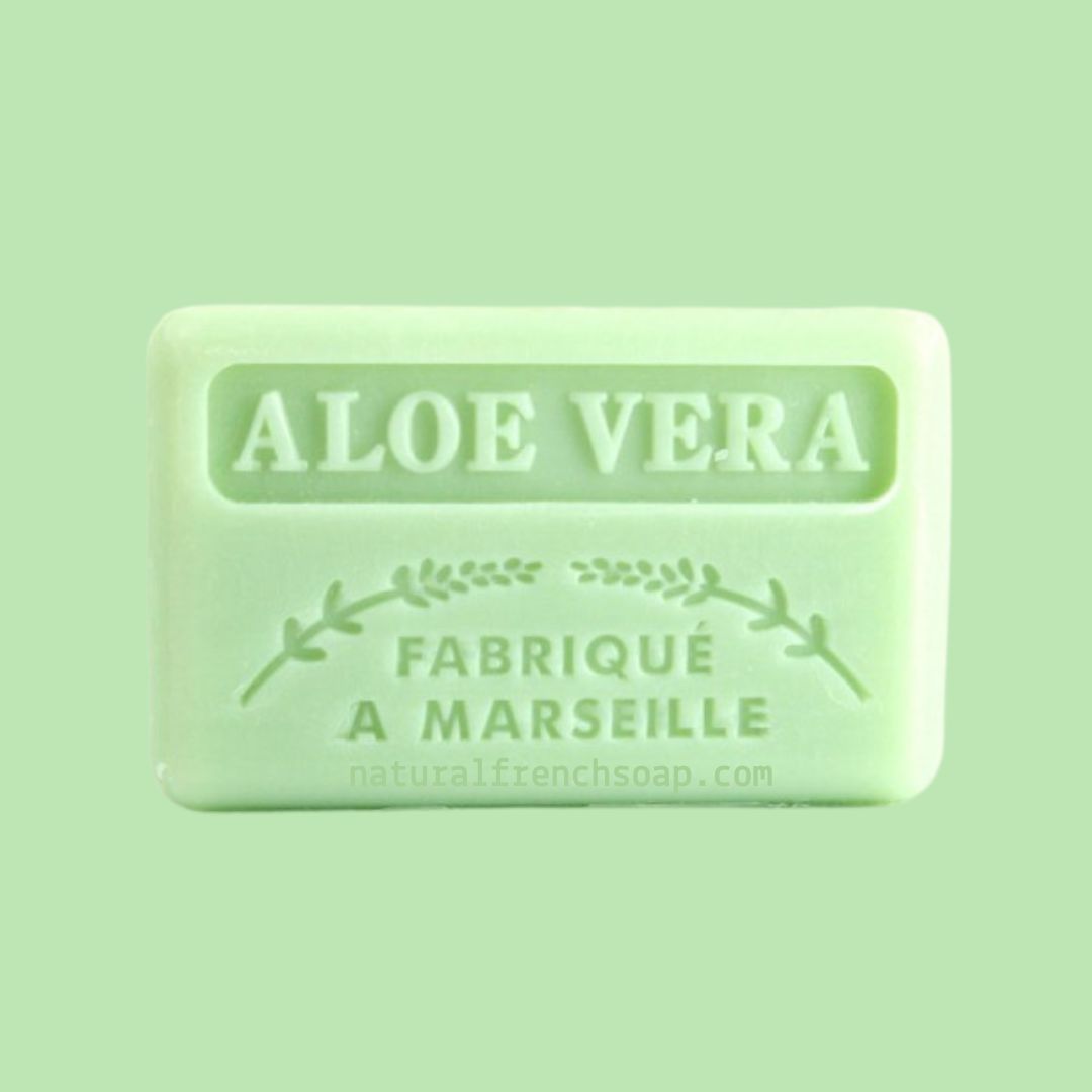 Aloe Vera French Soap - Aloe Vera Savonnette Marseillaise