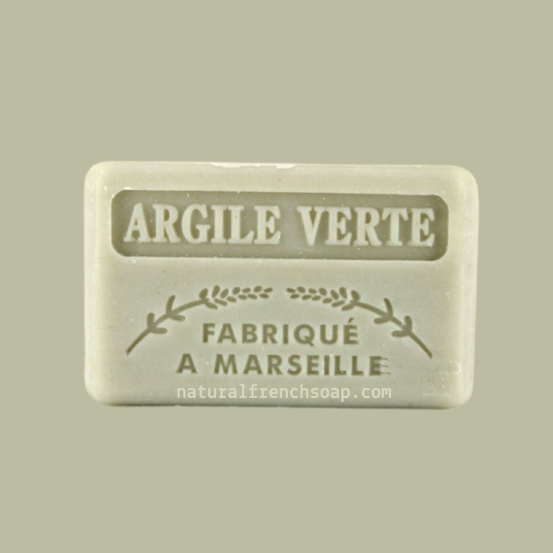 Green Clay French Soap - Argile Verte Savonnette Marseillaise