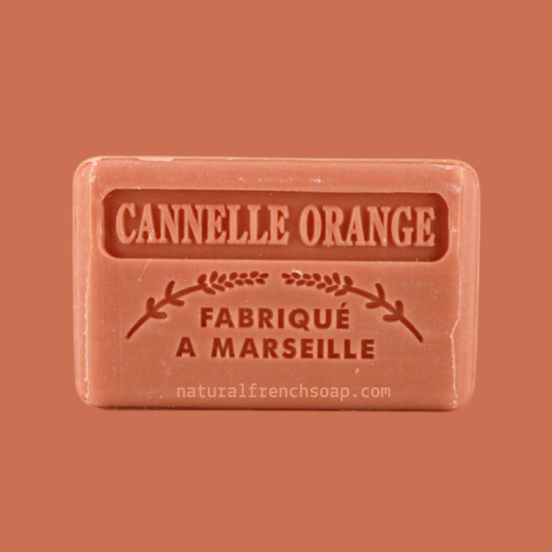 Cinnamon Orange French Soap - Cannelle Orange Savonnette Marseillaise