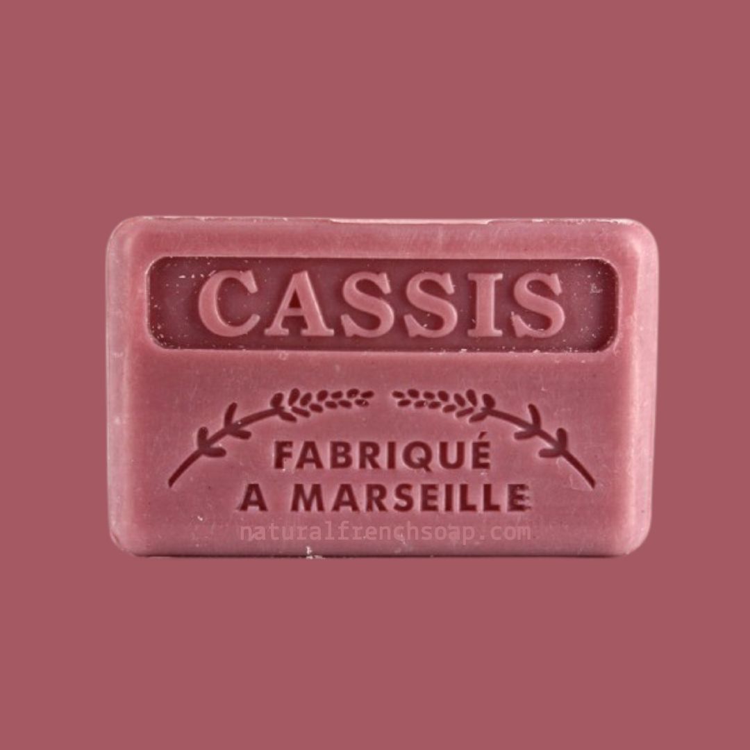 Blackcurrant French Soap - Cassis Savonnette Marseillaise