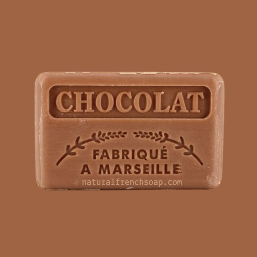 Chocolate French Soap - Chocolat Savonnette Marseillaise