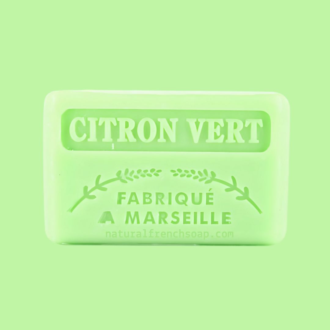 Lime French Soap - Citron Vert Savonnette Marseillaise