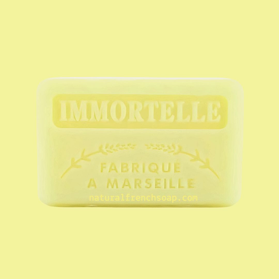 Immortelle French Soap - Immortelle Savonnette Marseillaise