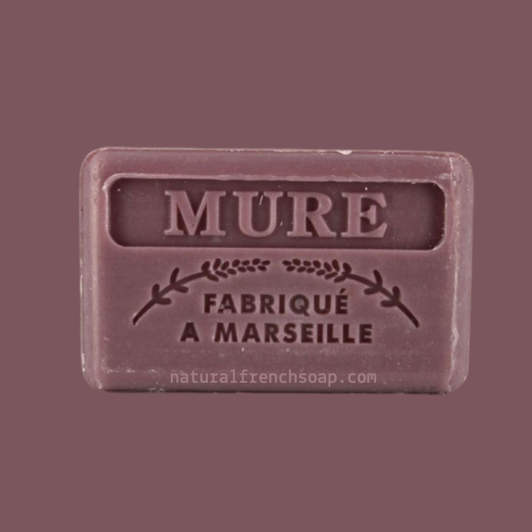 Blackberry French Soap - Mure Savonnette Marseillaise