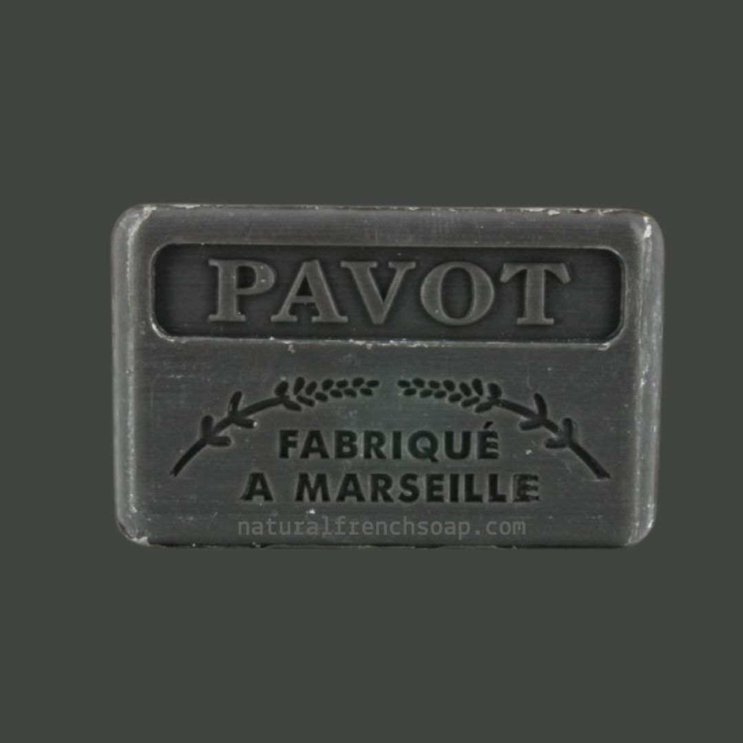 Poppy French Soap - Pavot Savonnette Marseillaise